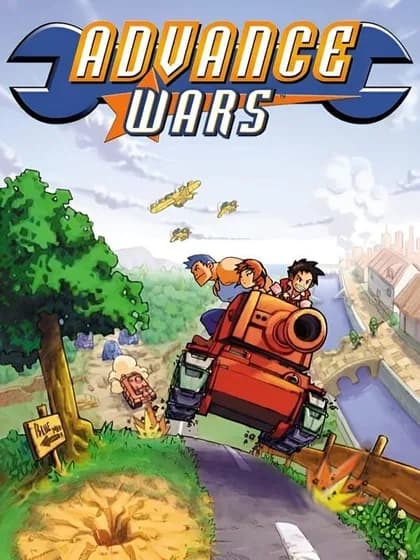 Capa de Advance Wars para Game Boy Advance