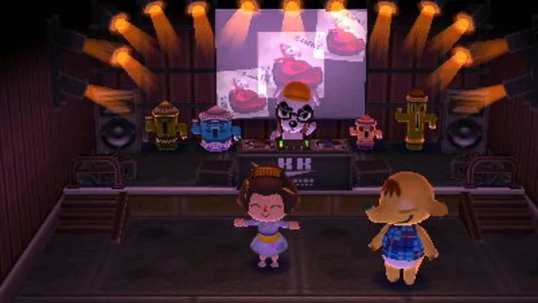 Cena de gameplay de Animal Crossing: New Leaf