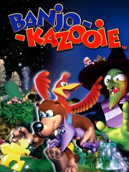 Capa de Banjo-Kazooie para Nintendo 64