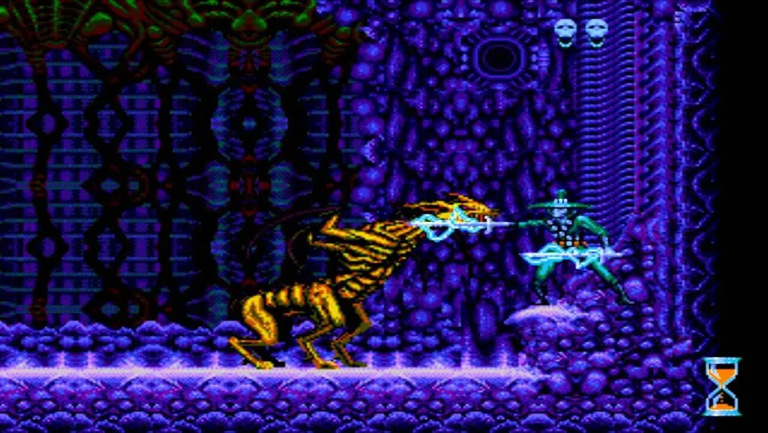 Cena de gameplay de Chakan: The Forever Man