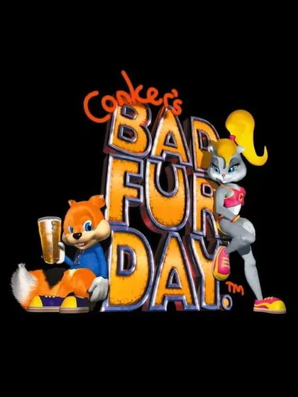 Capa de Conker's Bad Fur Day para Nintendo 64