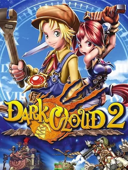 Capa de Dark Cloud 2 para PlayStation 2