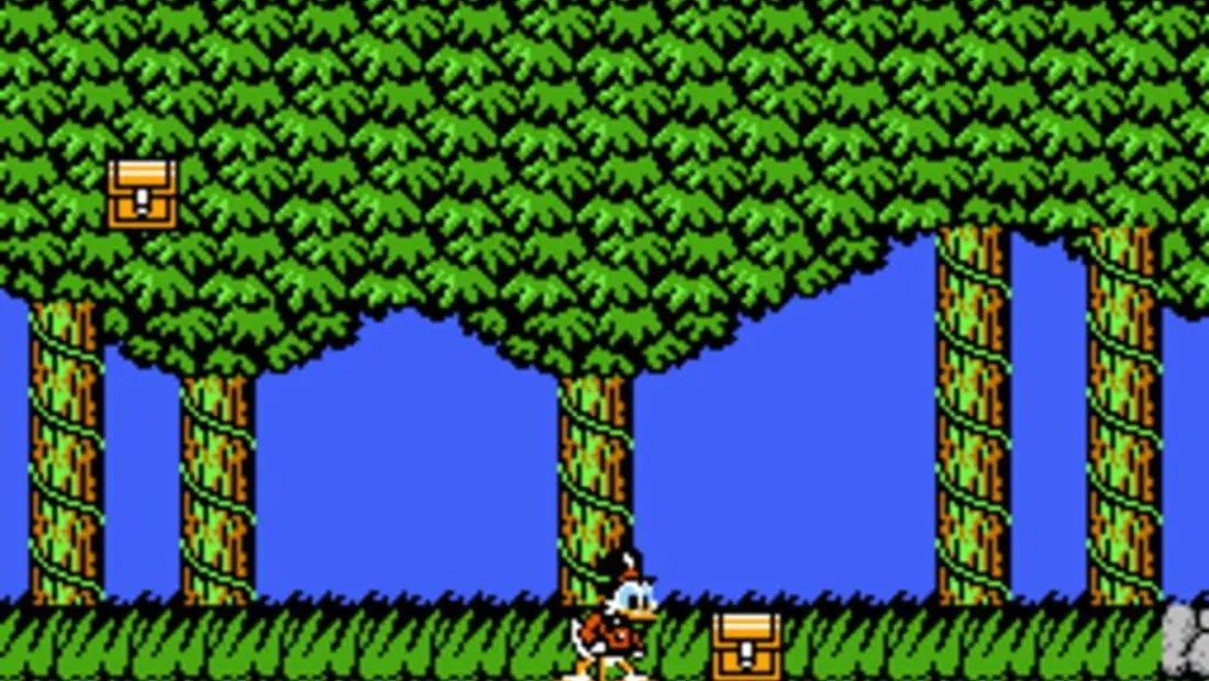 Cena de gameplay de Disney's DuckTales