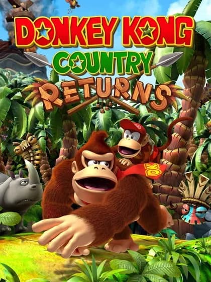 Capa de Donkey Kong Country Returns para Wii
