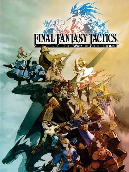 Capa de Final Fantasy Tactics: The War of the Lions para PSP