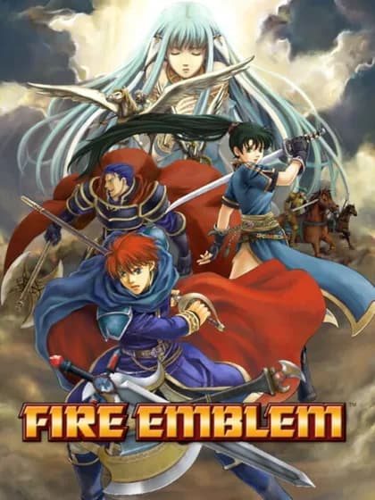 Capa de Fire Emblem: The Blazing Blade para Game Boy Advance