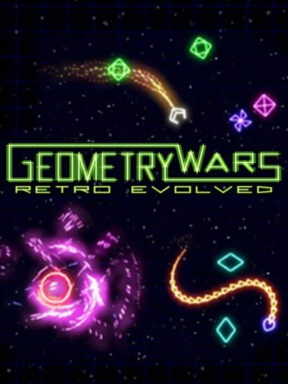 Capa de Geometry Wars para Arcade