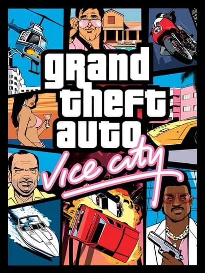 Capa de Grand Theft Auto: Vice City para PlayStation 2