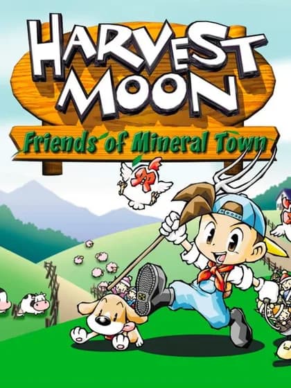 Capa de Harvest Moon: Friends of Mineral Town para Game Boy Advance