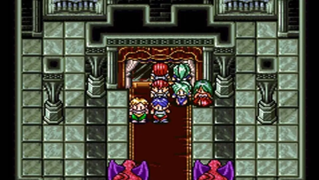 Cena de gameplay de Lufia II: Rise of the Sinistrals