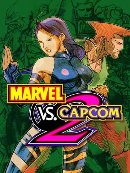 Capa de Marvel vs. Capcom 2: New Age of Heroes para Dreamcast