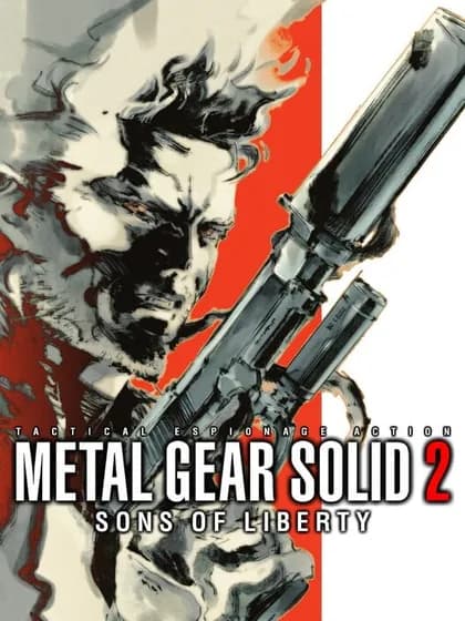 Capa de Metal Gear Solid 2: Sons of Liberty para PlayStation 2