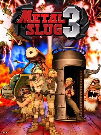 Capa de Metal Slug 3 para Neo Geo