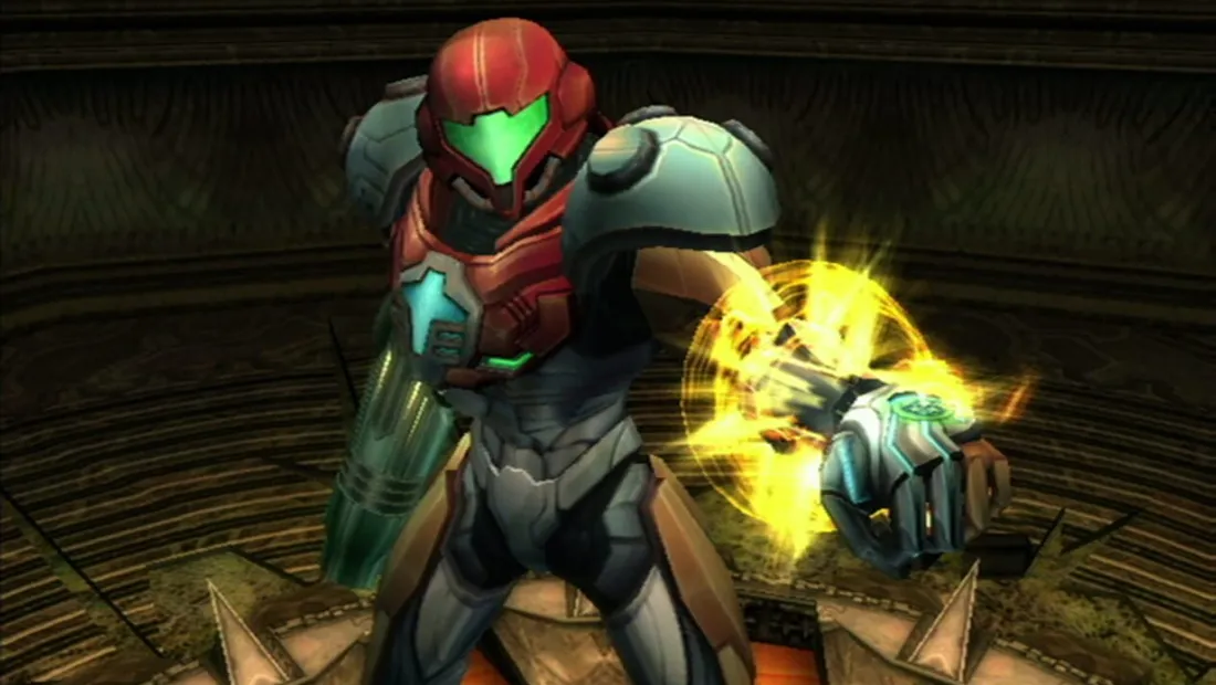 Cena de gameplay de Metroid Prime 3: Corruption