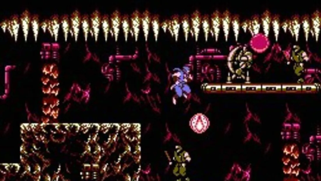 Cena de gameplay de Ninja Gaiden III: The Ancient Ship of Doom