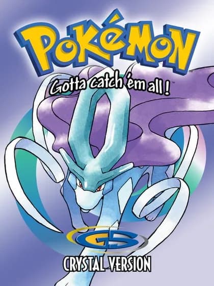 Capa de Pokémon Crystal Version para Game Boy Color