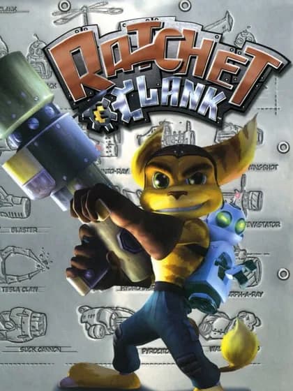 Capa de Ratchet & Clank para PlayStation 2