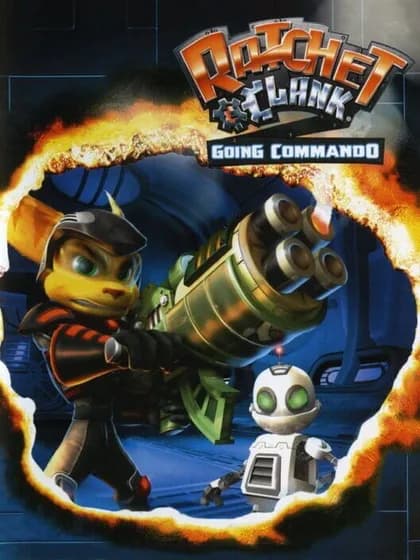 Capa de Ratchet & Clank: Going Commando para PlayStation 2