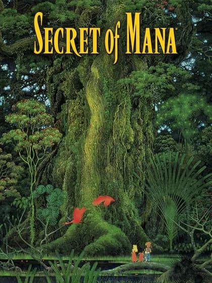 Capa de Secret of Mana para Super Nintendo