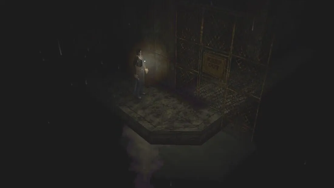 Cena de gameplay de Silent Hill