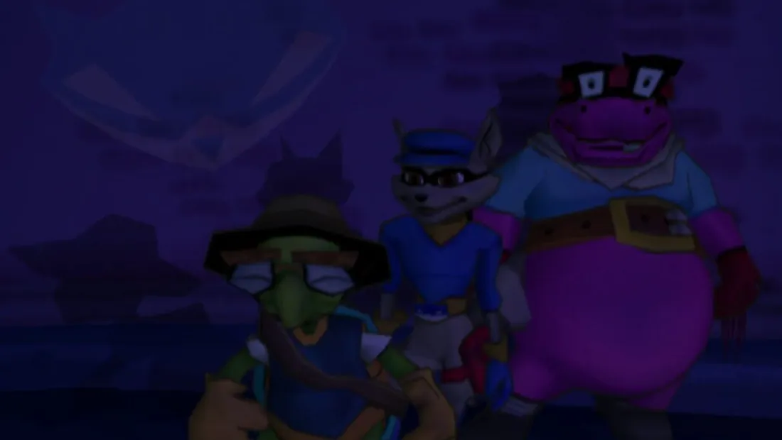 Cena de gameplay de Sly 2: Band of Thieves