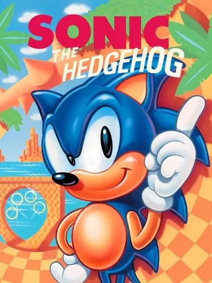 Capa de Sonic the Hedgehog para Mega Drive