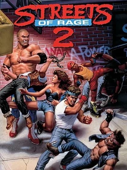 Capa de Streets of Rage 2 para Mega Drive