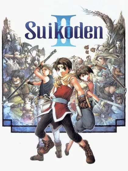 Capa de Suikoden II para PlayStation