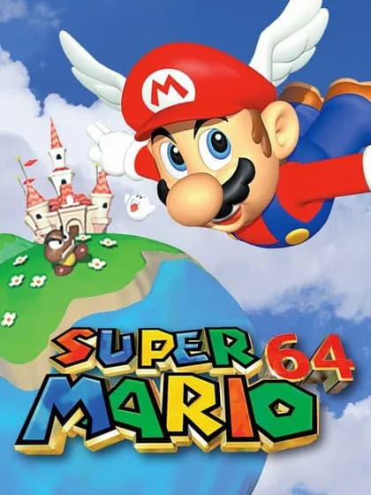 Capa de Super Mario 64 para Nintendo 64