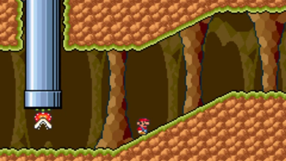 Cena de gameplay de Super Mario Advance 4: Super Mario Bros. 3