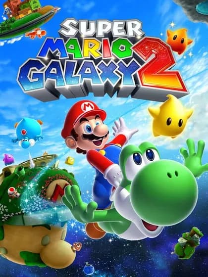 Capa de Super Mario Galaxy 2 para Wii