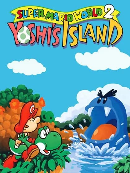 Capa de Super Mario World 2: Yoshi's Island para Super Nintendo