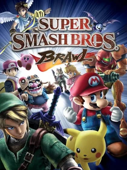 Capa de Super Smash Bros. Brawl para Wii