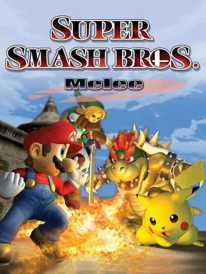 Capa de Super Smash Bros. Melee para GameCube