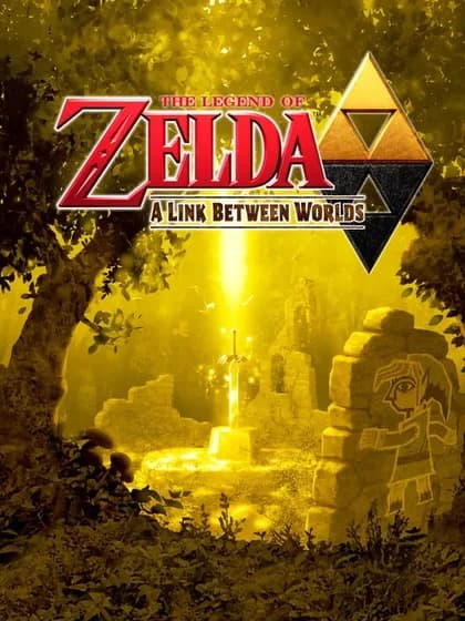 Capa de The Legend of Zelda: A Link Between Worlds para Nintendo 3DS