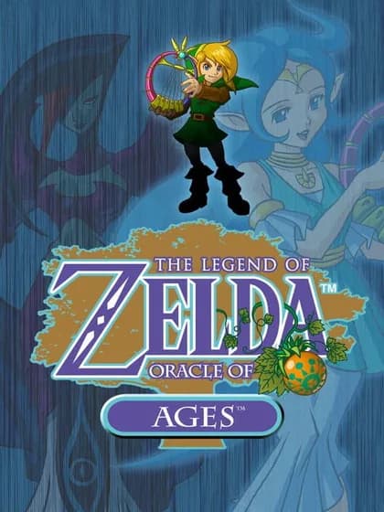 Capa de The Legend of Zelda: Oracle of Ages para Game Boy Color