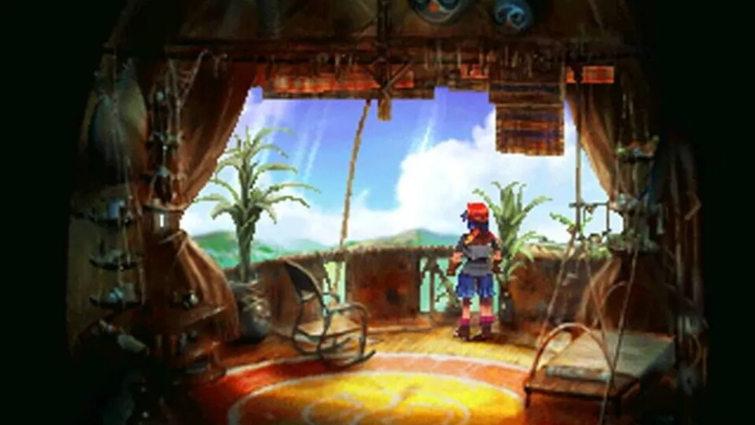 Cena de gameplay de Chrono Cross