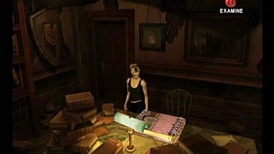 Cena de gameplay de Eternal Darkness: Sanity's Requiem
