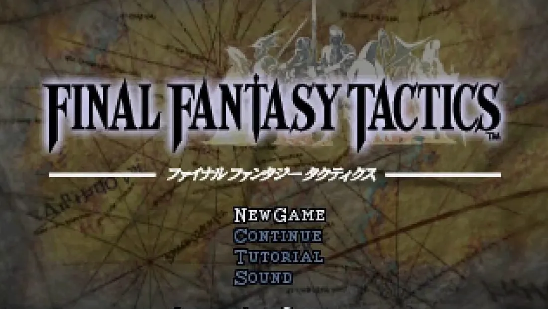 Cena de gameplay de Final Fantasy Tactics