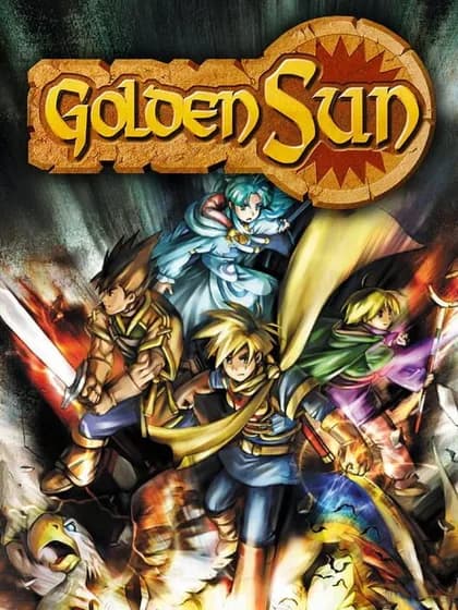Capa de Golden Sun para Game Boy Advance