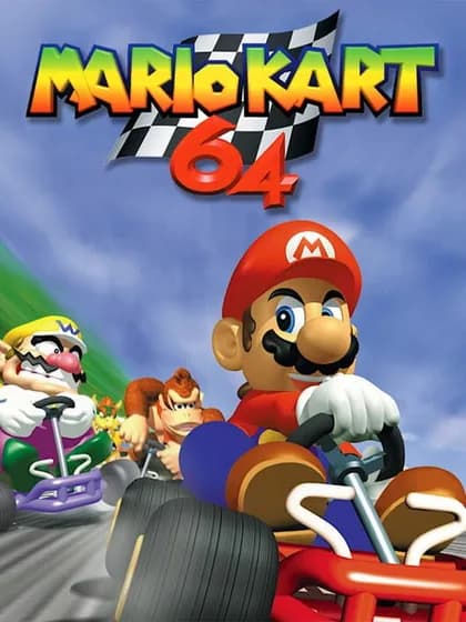 Capa de Mario Kart 64 para Nintendo 64