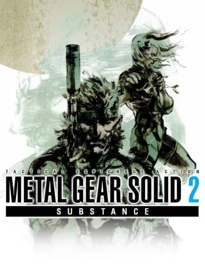 Capa de Metal Gear Solid 2: Substance para PlayStation 2