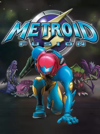 Capa de Metroid Fusion para Game Boy Advance