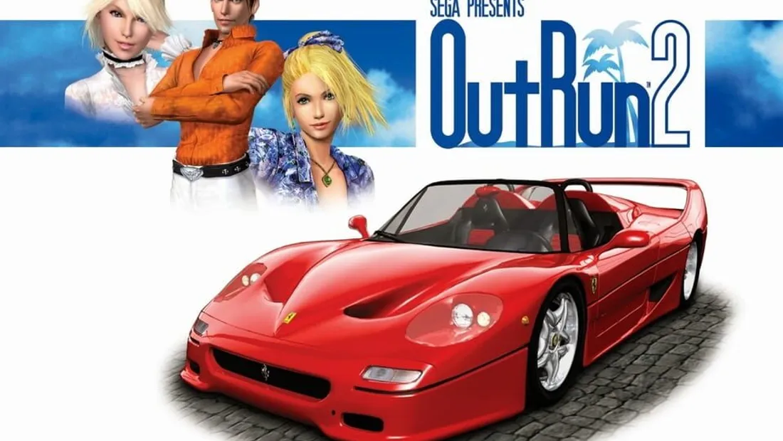 Cena de gameplay de OutRun 2