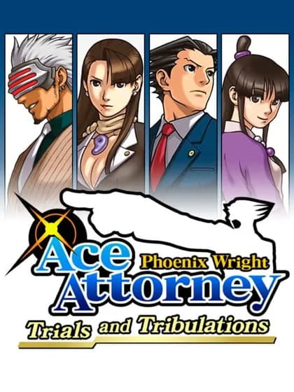 Capa de Phoenix Wright: Ace Attorney - Trials and Tribulations para Nintendo DS
