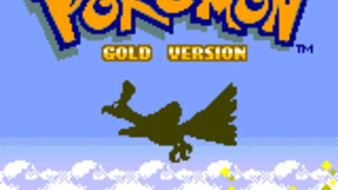 Cena de gameplay de Pokémon Gold Version