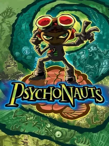 Capa de Psychonauts para PlayStation 2