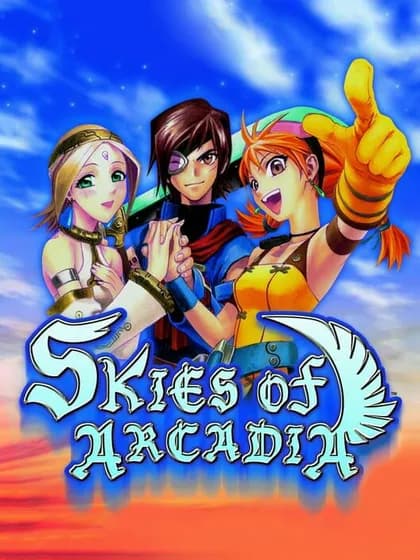 Capa de Skies of Arcadia para Dreamcast