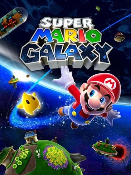 Capa de Super Mario Galaxy para Wii