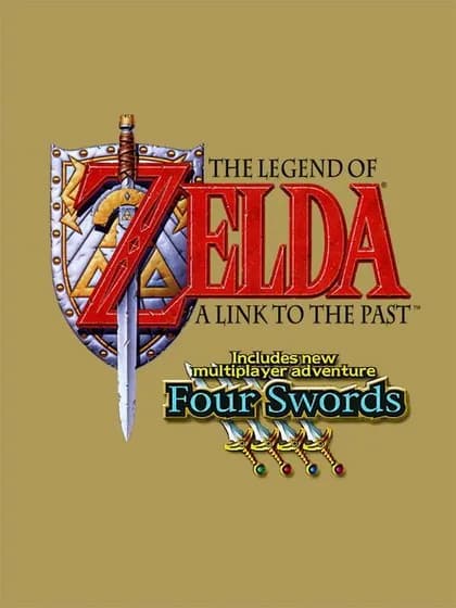 Capa de The Legend of Zelda: A Link to the Past & Four Swords para Game Boy Advance